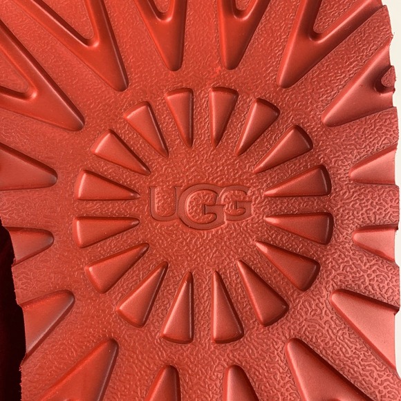 NEW UGG Neumel Men\'s Suede Low Chukka Boots 13 RED SAMBA SHEARLING main image 13